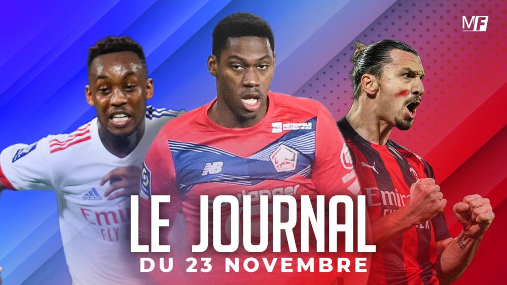 Le journal du lundi 23 novembre