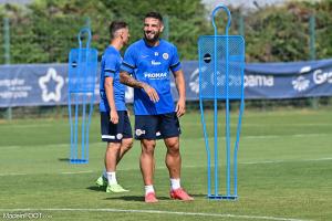 Delort à l'entrainement