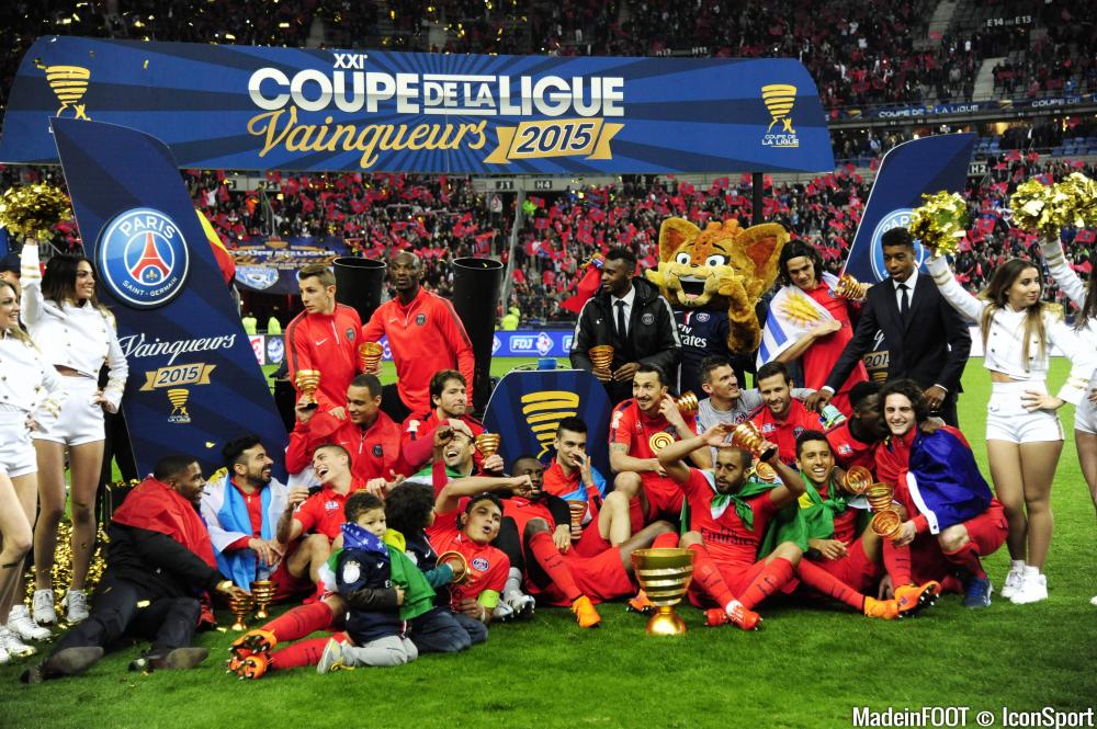 Le PSG est le tenant du titre de la Coupe de la Ligue.