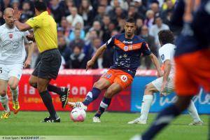 Younès Belhanda, ici sous le maillot du Montpellier HSC.