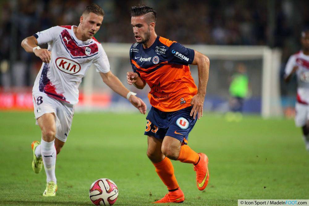 Anthony Ribelin a disputé 7 matches cette saison avec Montpellier.
