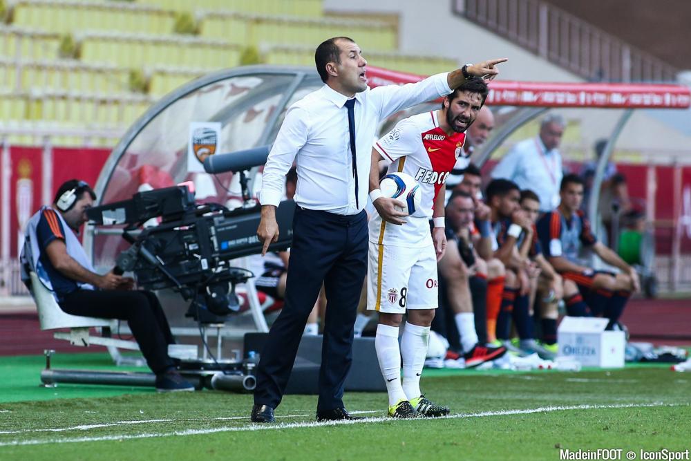 Le groupe de l'AS Monaco pour le déplacement à Montpellier.