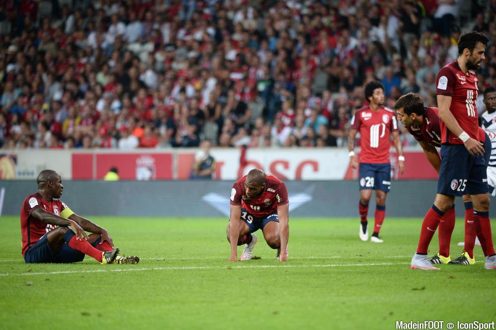 Rio Mavuba et le LOSC doivent relever la tête au plus vite.