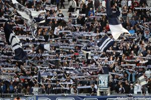 Les supporters de Bordeaux