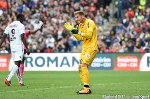 Benjamin Lecomte, ici sous les couleurs du MHSC.