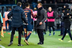 Le groupe du MHSC pour la réception de l'OM.
