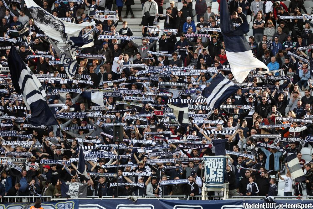 Les supporters de Bordeaux