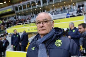 Le groupe du FC Nantes pour la réception du Montpellier HSC.