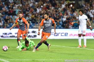 Andy Delort et Gaëtan Laborde, les attaquant du Montpellier HSC.