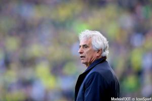 Le groupe du FC Nantes pour la réception du Montpellier HSC.