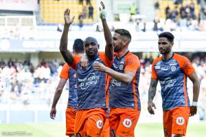 Souleymane Camara, l'attaquant polyvalent du Montpellier HSC.