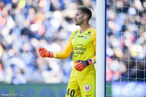 Benjamin Lecomte, le gardien de but du Montpellier HSC.