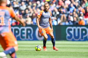 Vitorino Hilton, le défenseur central et capitaine du Montpellier HSC.