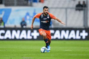 Gaëtan Laborde, attaquant de Montpellier