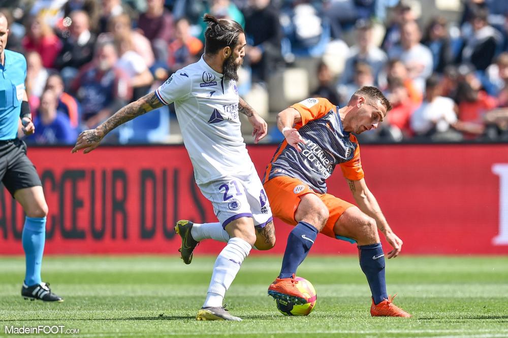 Ruben Aguilar, le défenseur latéral droit du Montpellier HSC.
