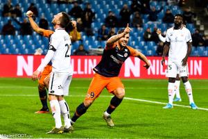 Andy Delort, l'attaquant du Montpellier HSC.