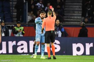 Dimitry Bertaud, le gardien de but du Montpellier HSC.