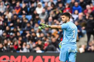 Geronimo Rulli, le gardien de but du Montpellier HSC.