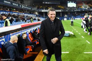 Le groupe du RC Strasbourg Alsace pour le déplacement sur le terrain du Montpellier HSC.
