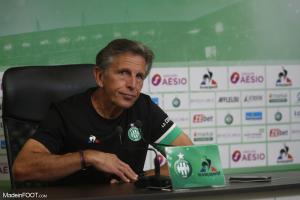 Claude Puel, l'entraîneur de l'AS Saint-Etienne.