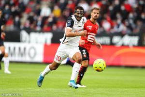 Gaëtan Laborde, l'attaquant du Montpellier HSC.