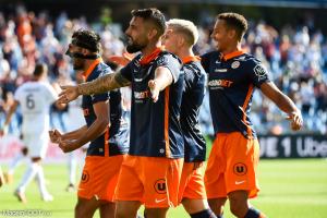 Andy Delort, l'attaquant du Montpellier HSC.