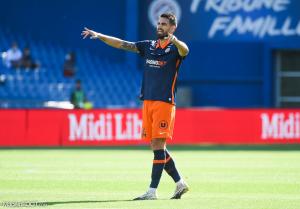 Damien Le Tallec, le milieu de terrain du Montpellier HSC.