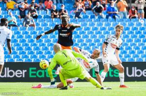 Duel lors de MHSC-Angers