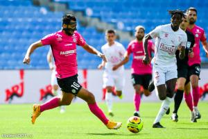 Gaëtan Laborde, l'attaquant du Montpellier HSC.