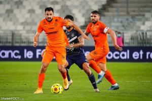 Gaëtan Laborde, l'attaquant du Montpellier HSC.
