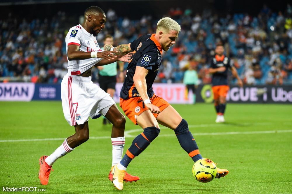 Mihailo Ristić, le défenseur latéral gauche du Montpellier HSC, est entré en jeu à la 86ème minute.