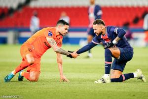 Pedro Mendes, le défenseur central portugais du Montpellier HSC.