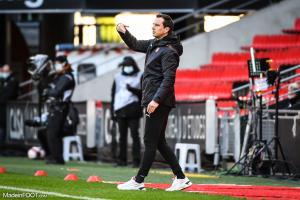 Julien Stéphan, l'entraîneur du Stade Rennais FC.