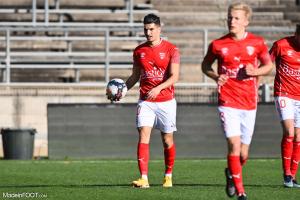 La joie de Ferhat avec le Nîmes Olympique