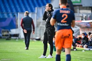 Julien Stéphan, l'entraîneur du RC Strasbourg Alsace.