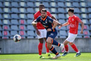 Andy Delort, l'attaquant du Montpellier HSC.