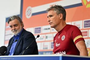 Olivier Dall'Oglio, l'entraîneur du MHSC