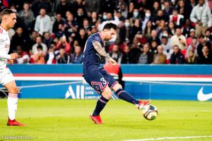 Lionel Messi, l'attaquant argentin du Paris Saint-Germain.