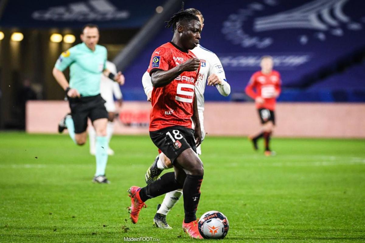 Jérémy Doku n'a plus joué avec le Stade Rennais depuis le 22 août dernier