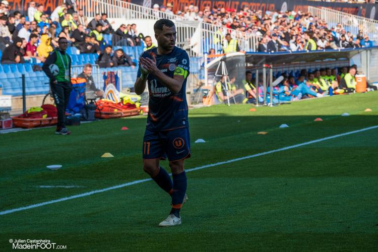 Ligue 1 - Stade de Reims - MHSC : Téji Savanier glisse quelques mots pour Elye Wahi