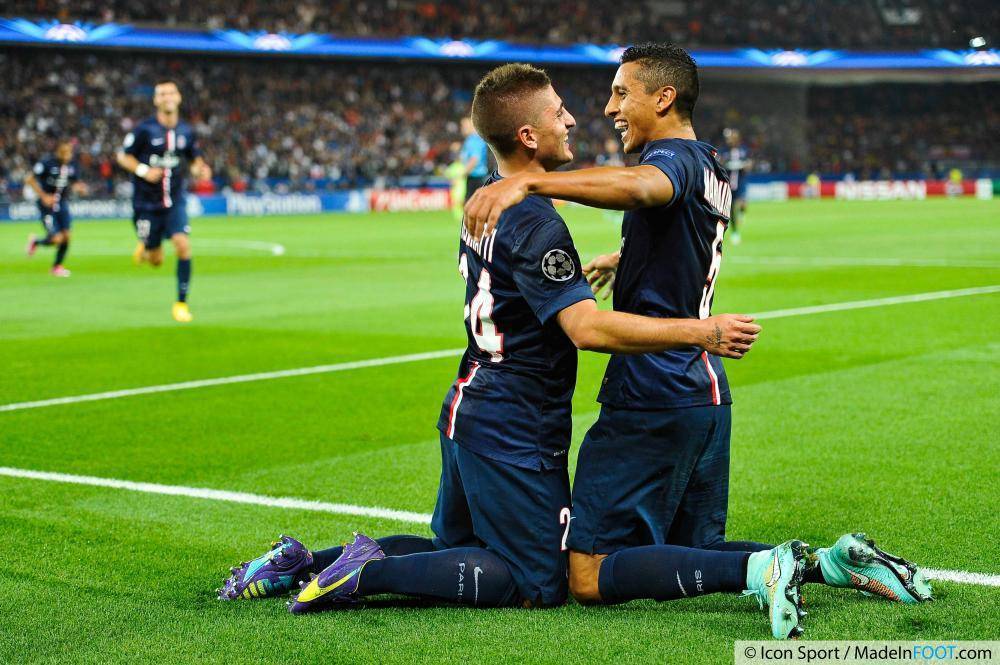 Verratti est en tête du classement des meilleurs passeurs de Ligue 1